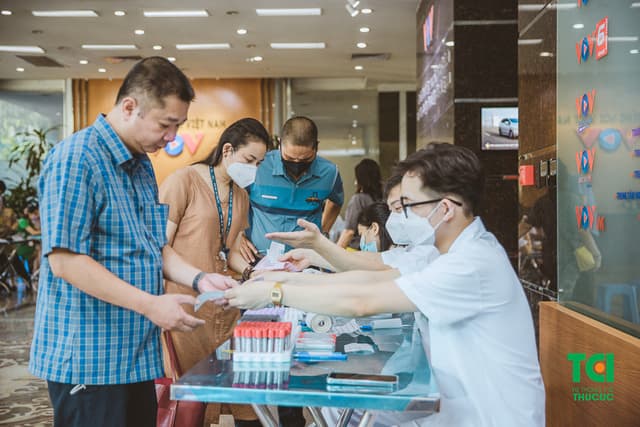 Khám sức khoẻ cán bộ công nhân viên Đài Tiếng nói Việt Nam VOV