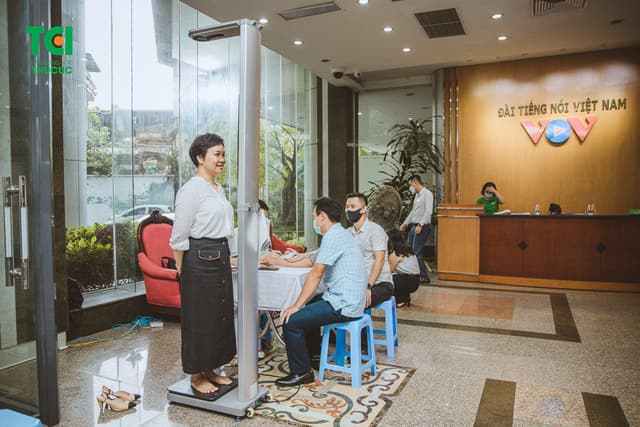 Khám sức khoẻ cán bộ công nhân viên Đài Tiếng nói Việt Nam VOV