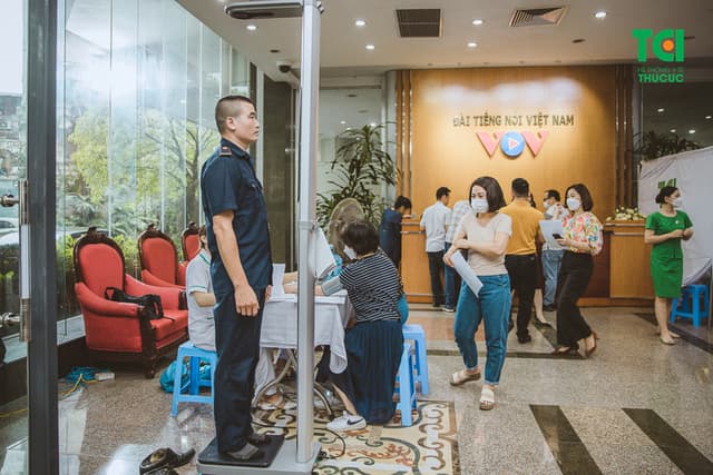 Khám sức khoẻ cán bộ công nhân viên Đài Tiếng nói Việt Nam VOV