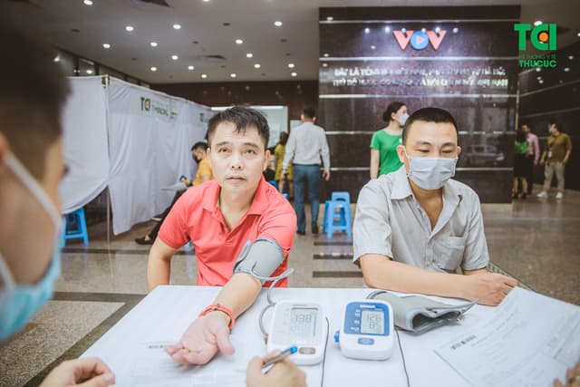 Khám sức khoẻ cán bộ công nhân viên Đài Tiếng nói Việt Nam VOV