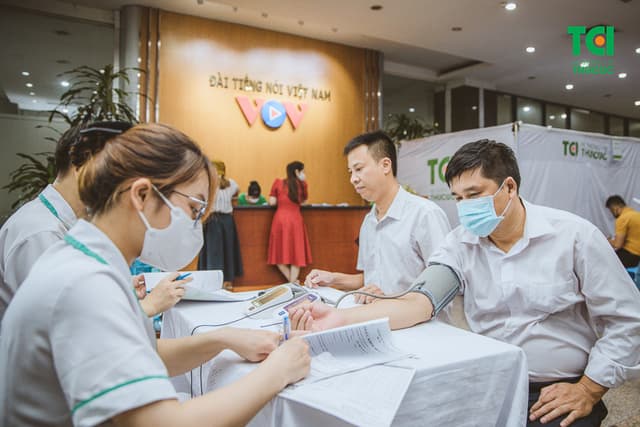 Khám sức khoẻ cán bộ công nhân viên Đài Tiếng nói Việt Nam VOV