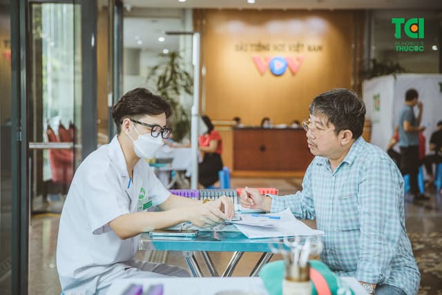 Khám sức khoẻ cán bộ công nhân viên Đài Tiếng nói Việt Nam VOV