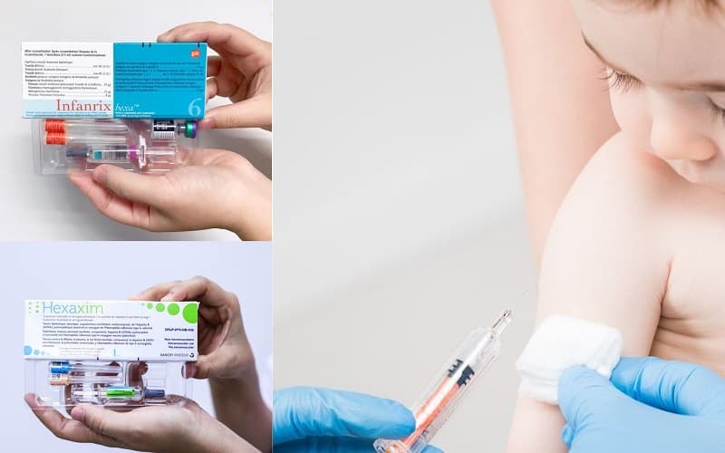 Ở Việt Nam đang lưu hành phổ biến 2 loại vắc xin 6 trong 1 là vắc xin Infanrix Hexavà vắc xin Hexaxim
