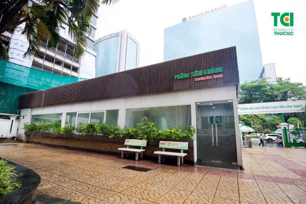 Phòng tiêm chủng TCI kết hợp với phòng khám đa khoa quốc tế TCI - Đảm bảo xử lý kịp thời khi có ca sốc phản vệ sau tiêm