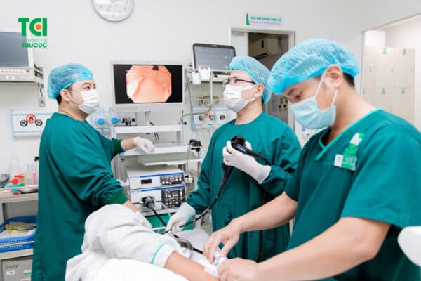 Nội soi dạ dày chẩn đoán HP dương tính