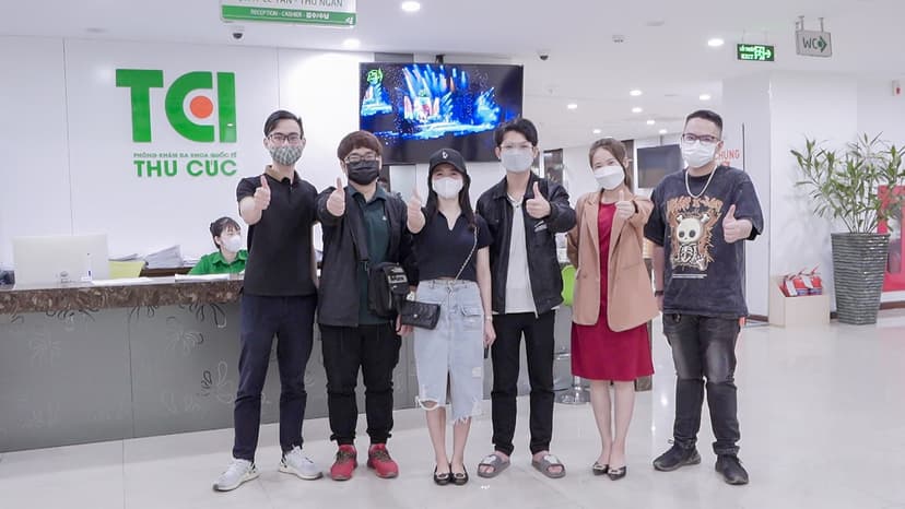 Khám sức khỏe cho nhân viên công ty Alphaway tại Thu Cúc TCI