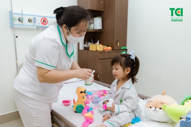 hen phế quản ở trẻ