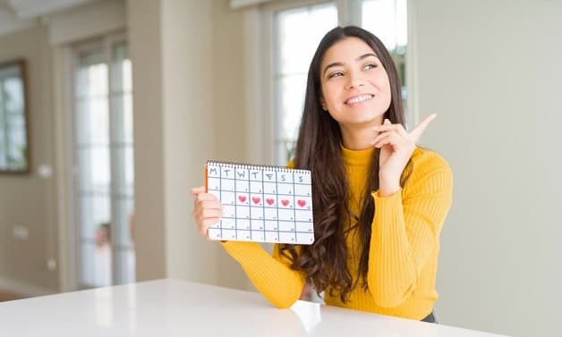 kinh nguyệt đều đặn