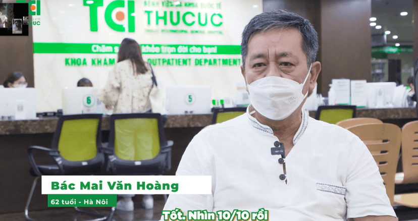 “Cận cảnh” ca mổ mắt Phaco cho bệnh nhân 62 tuổi