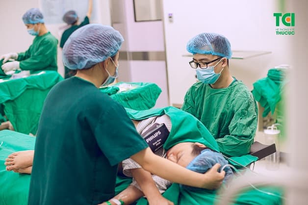 Phương pháp gây tê ngoài màng cứng được đưa vào áp dụng tại Hệ thống Y tế Thu Cúc TCI