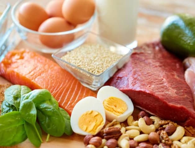 Những loại thực phẩm có chứa hạm lượng đạm cao