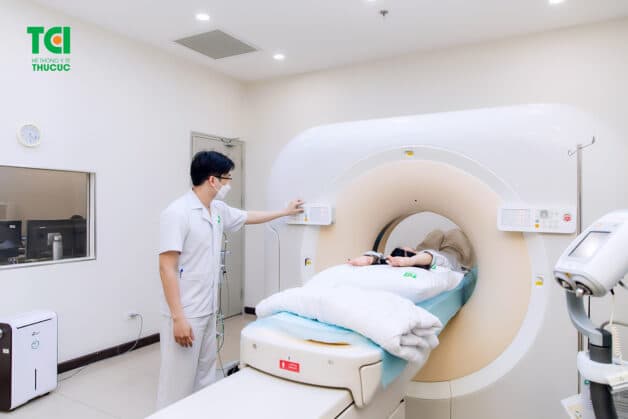 MRI não sẽ đánh giá đúng vị trí và kích cớ u tuyến yên