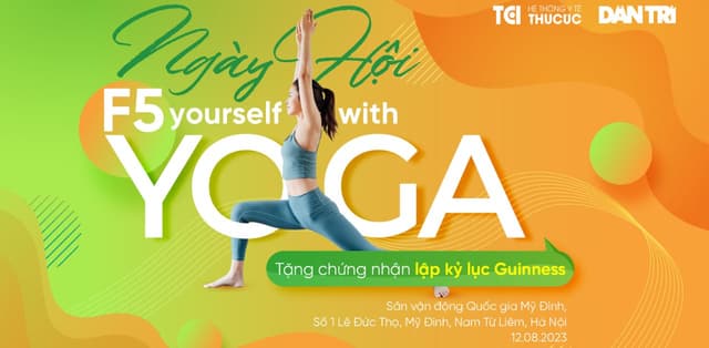 Đăng ký tham gia sự kiện Ngày hội Yoga &#8211; F5 Yourself with YOGA