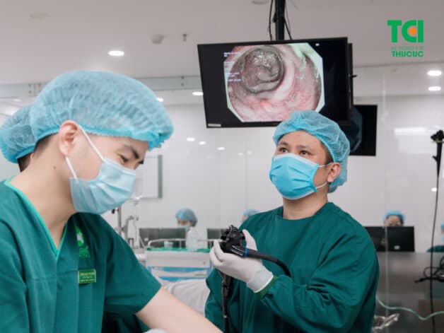 Nội soi đại tràng chẩn đoán bệnh viêm ruột (IBD) tại Thu Cúc TCI.