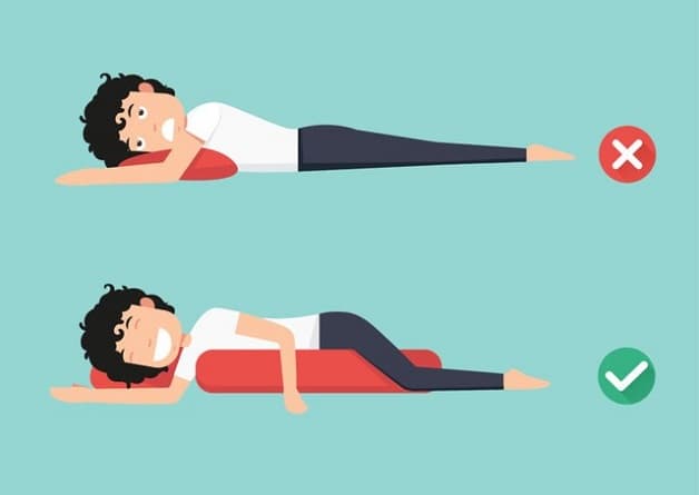 cách nằm giảm đau bao tử đúng nhất