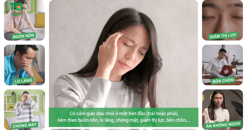 Đau nửa đầu Migraine có thể tiềm ẩn nguy cơ đột quỵ não