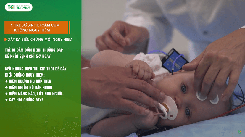 4 điều mẹ cần biết khi trẻ sơ sinh bi cúm