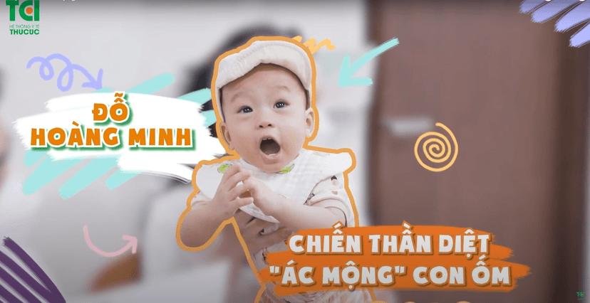 Trẻ bị viêm mũi họng xuất tiết