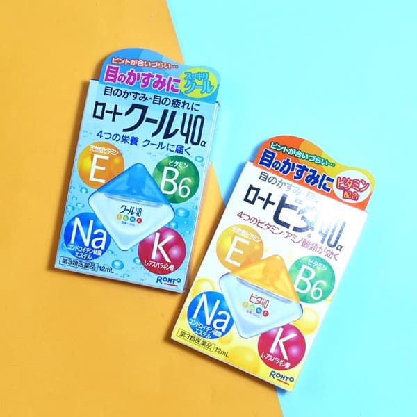 Thuốc nhỏ mắt Rohto Vita 40 dành cho người cận thị