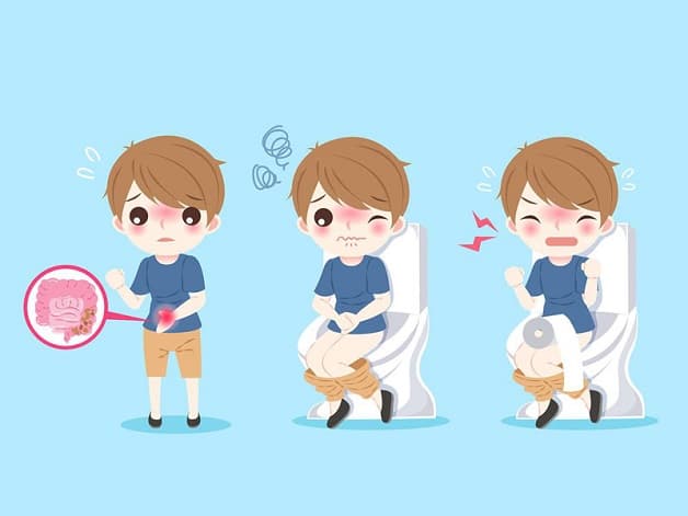 Tiêu chảy hoặc táo bón là dấu hiệu khi mắc bệnh