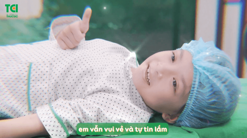 Bé Bảo Anh trước và sau phẫu thuật cắt Amidan, nạo VA tại TCI