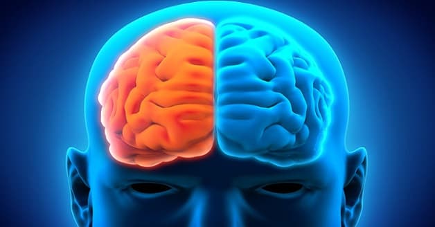 bệnh nhân đột quỵ có thể do tổn thương bán cầu não bên trái, bên phải hoặc cả hai.