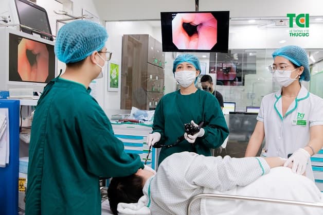 Quy trình nội soi dạ dày tá tràng tại TCI