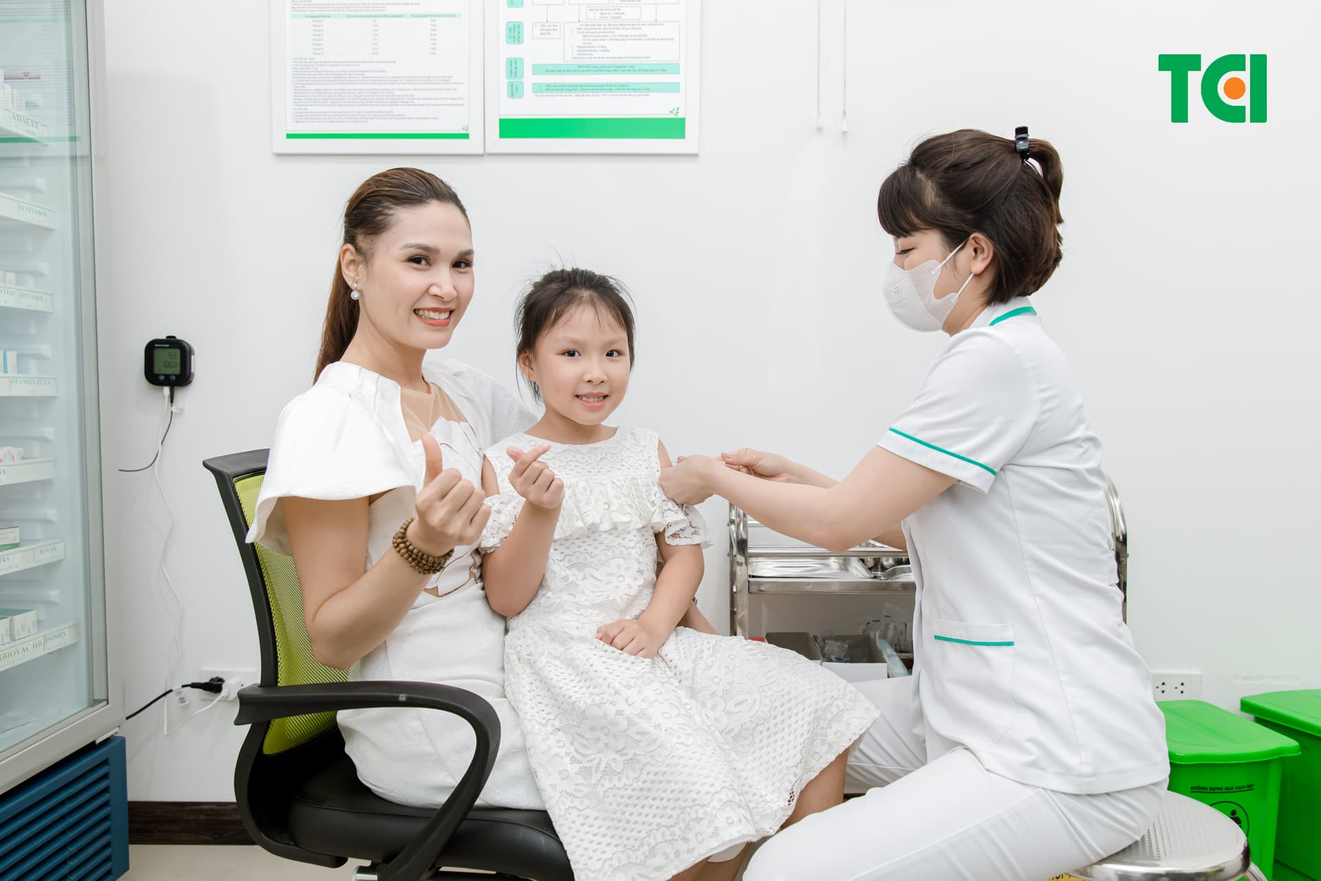 Phòng tiêm chủng Thu Cúc TCI địa chỉ tiêm chủng uy tín cho cả gia đình