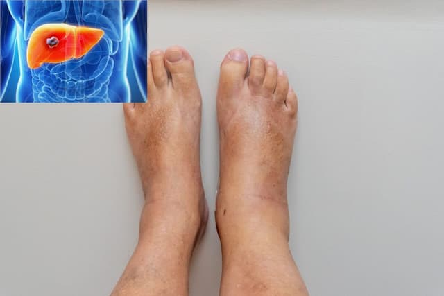 Ung thư gan bị phù chân và giải pháp chăm sóc