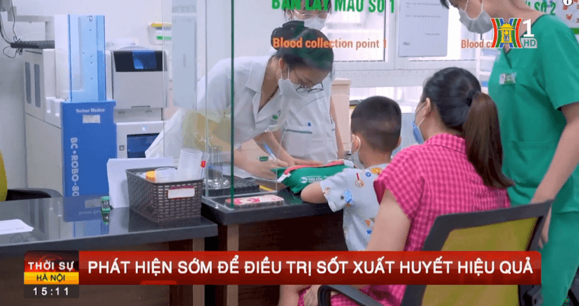KHẨN CẤP: Đài PT&amp;TH Hà Nội đưa tin: Dịch sốt xuất huyết bùng phát
