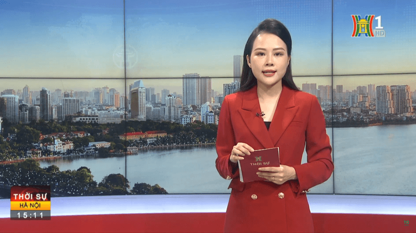 Đài TH Hà Nội đưa tin về sản phụ vượt cạn thành công trong tình trạng tràn dịch màng phổi do Covid