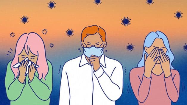 Ho, hắt hơi không che tay, bịt miệng là những thói quen xấu khiến cúm mùa lây lan nhanh chóng ra cộng đồng