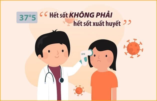 Cắt sốt không phải là khỏi bệnh