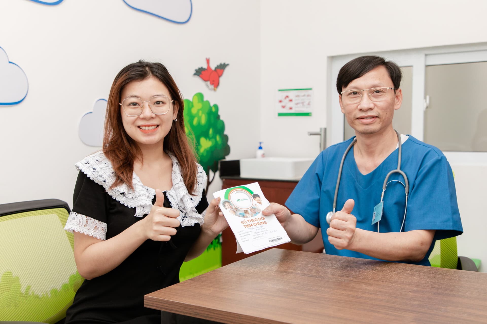 Bạn nên địa chỉ tiêm chủng uy tín như Thu Cúc TCI