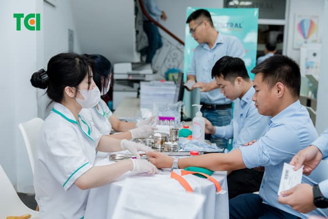 Khoảnh Khắc Doanh Nghiệp Khám Sức Khỏe Công ty Central