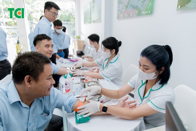 Khoảnh Khắc Doanh Nghiệp Khám Sức Khỏe Công ty Central