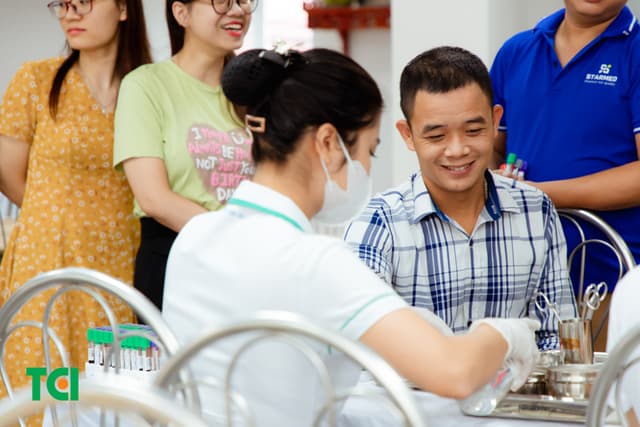 Khoảnh Khắc Doanh Nghiệp Khám Sức Khỏe CÔNG TY CỔ PHẦN TẬP ĐOÀN DƯỢC PHẨM STARMED