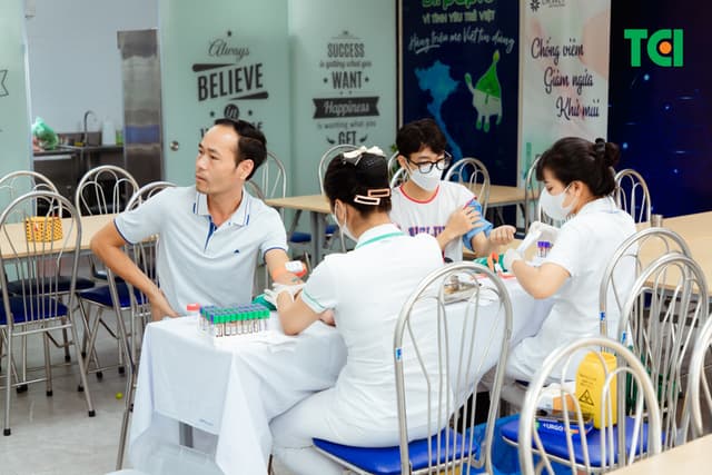 Khoảnh Khắc Doanh Nghiệp Khám Sức Khỏe CÔNG TY CỔ PHẦN TẬP ĐOÀN DƯỢC PHẨM STARMED