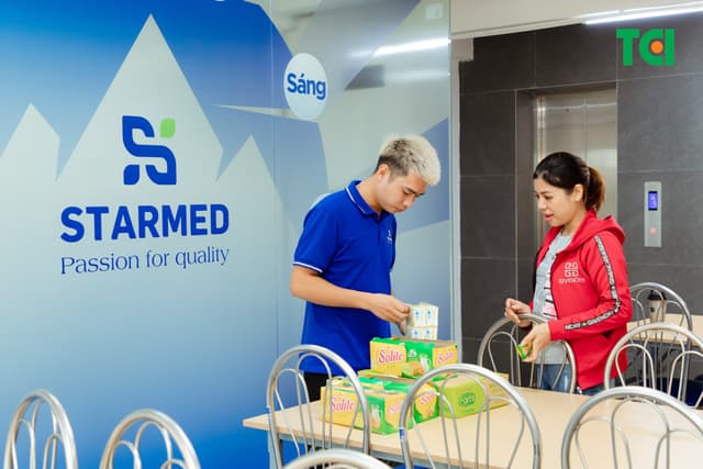 Khoảnh Khắc Doanh Nghiệp Khám Sức Khỏe CÔNG TY CỔ PHẦN TẬP ĐOÀN DƯỢC PHẨM STARMED