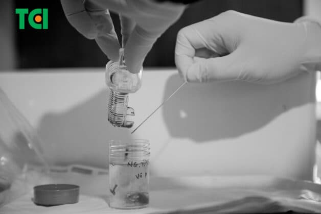 Hình ảnh những khối u xơ/ nang vú xuất huyết của chị H. sau khi hút u vú bằng thủ thuật VABB tại Thu Cúc TCI (Ảnh: TCI)