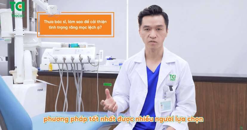 Làm sao để khắc phục tình trạng răng mọc lệch hiệu quả?