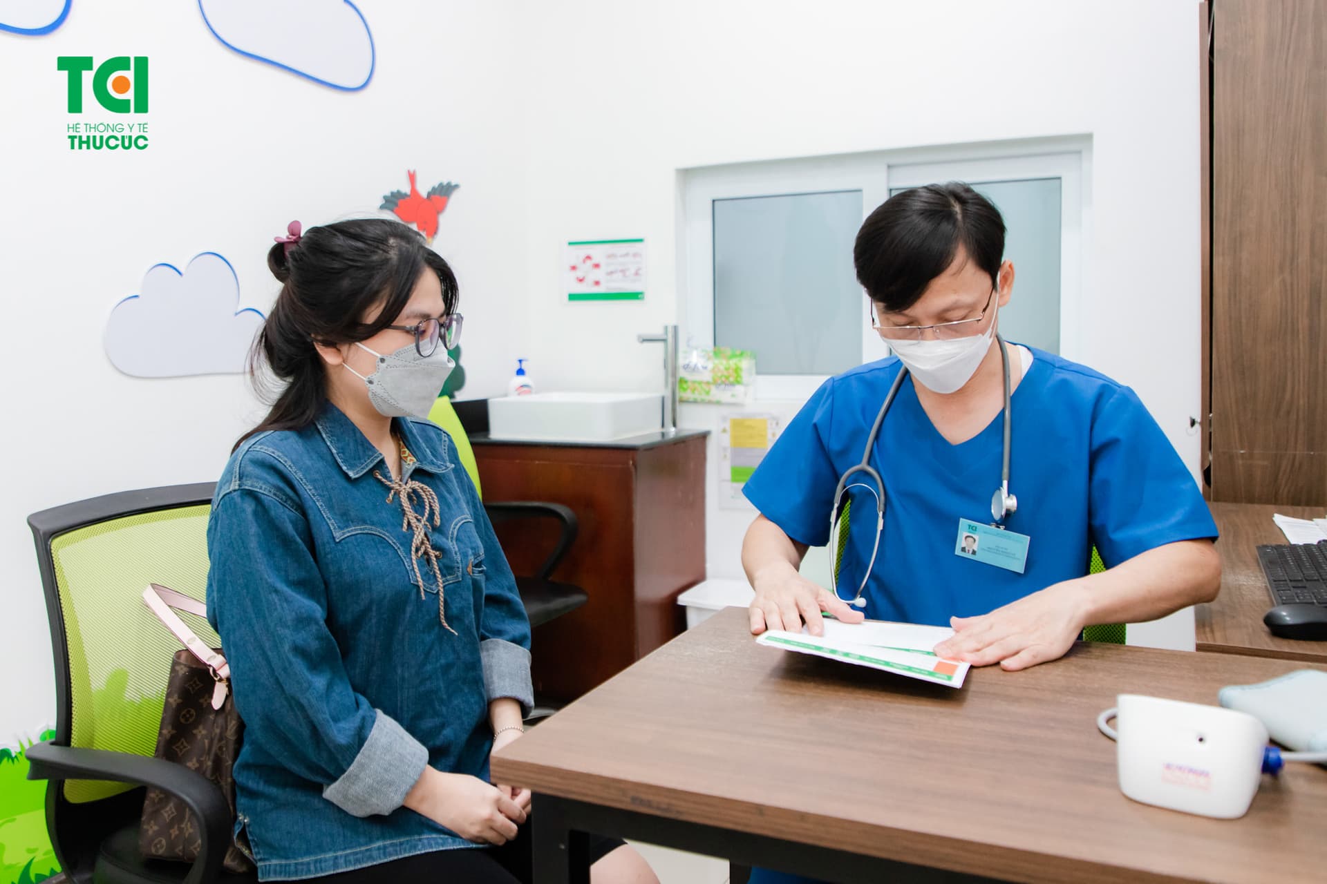 Hãy thảo luận với bác sĩ tất cả các vấn đề cần thiết