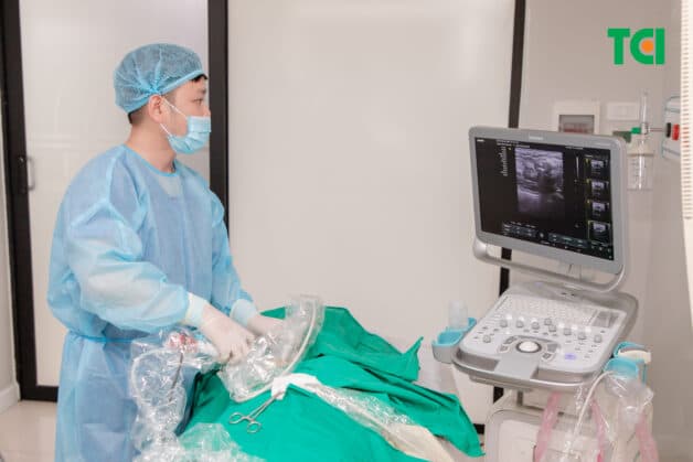 Hình ảnh đốt sóng cao tần tuyến giáp