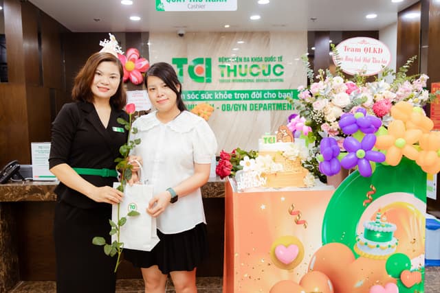 Ảnh Sự kiện Sinh nhật khoa Sản TCI