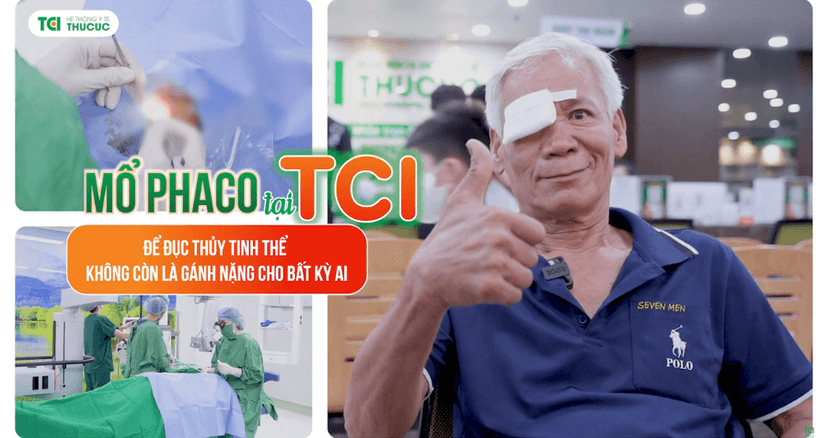 Đục thủy tinh thể không còn là gánh nặng