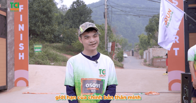 Bước chạy đặc biệt tại TCI Run Offline 19/11