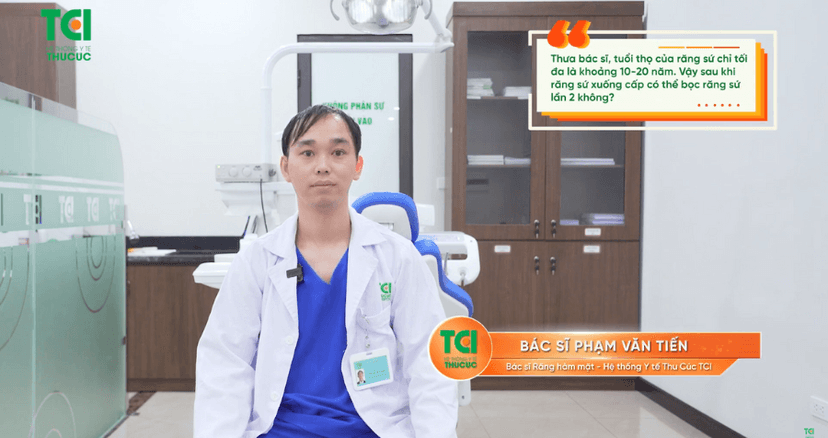 Răng sứ xuống cấp có thể bọc răng sứ lần 2 không?