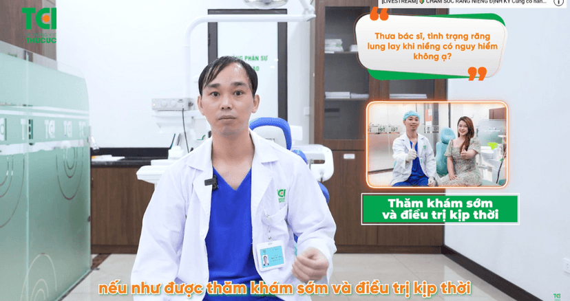 Răng lung lay khi niềng có nguy hiểm không?