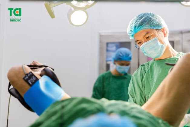 Can thiệp loại bỏ búi trĩ tại bệnh viện ĐKQT Thu Cúc TCI