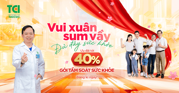 nhận quà sức khỏe từ tci